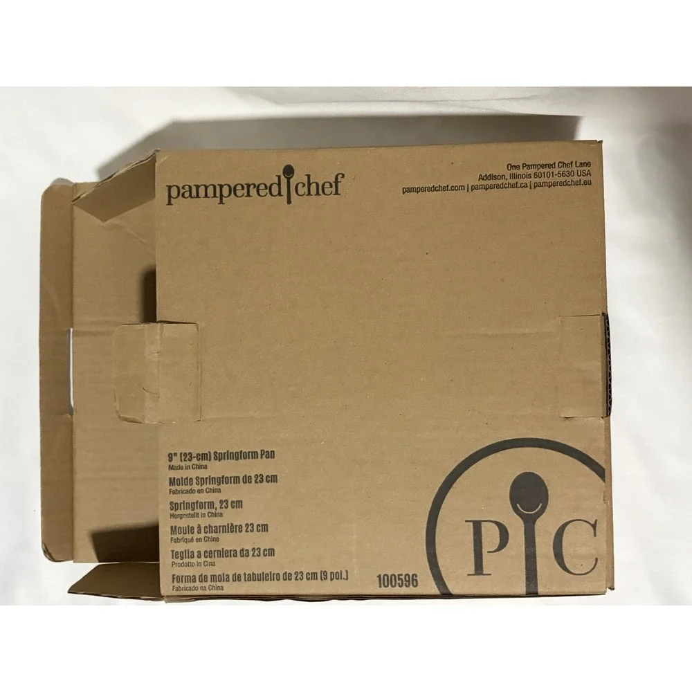 Pampered Chef 9-inch Springform Pan in Teal Blue - Item #100596